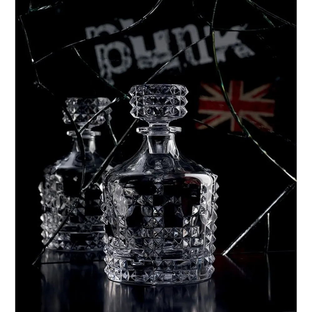 Vessière Cristaux Carafes Cristal Taillé|Art De La Table|Punk carafe whisky cristal