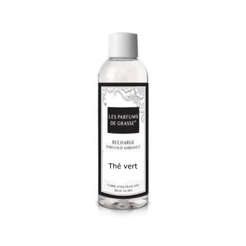 Vessière Cristaux Flacon De Parfum|Décoration|Recharge diffuseur de parfum Thé vert