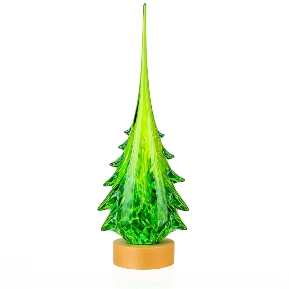 Vessière Cristaux Luminaires|Décoration|Sapin de noël lumineux cristal de Lorraine