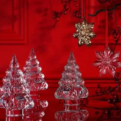 Vessière Cristaux Décoration|Décoration Noël Baccarat|Sapin Noël palmette Baccarat 2025
