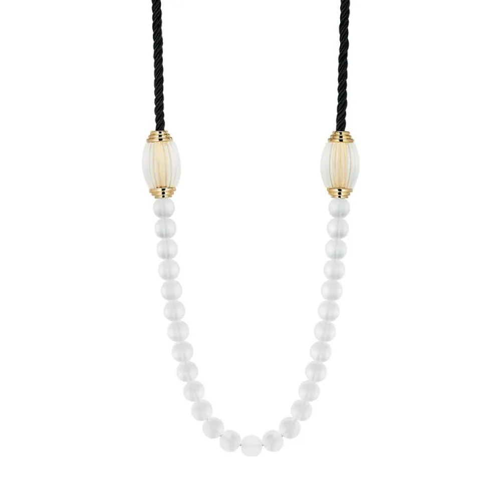 Vessière Cristaux Bijoux|Sautoir vibrante lalique
