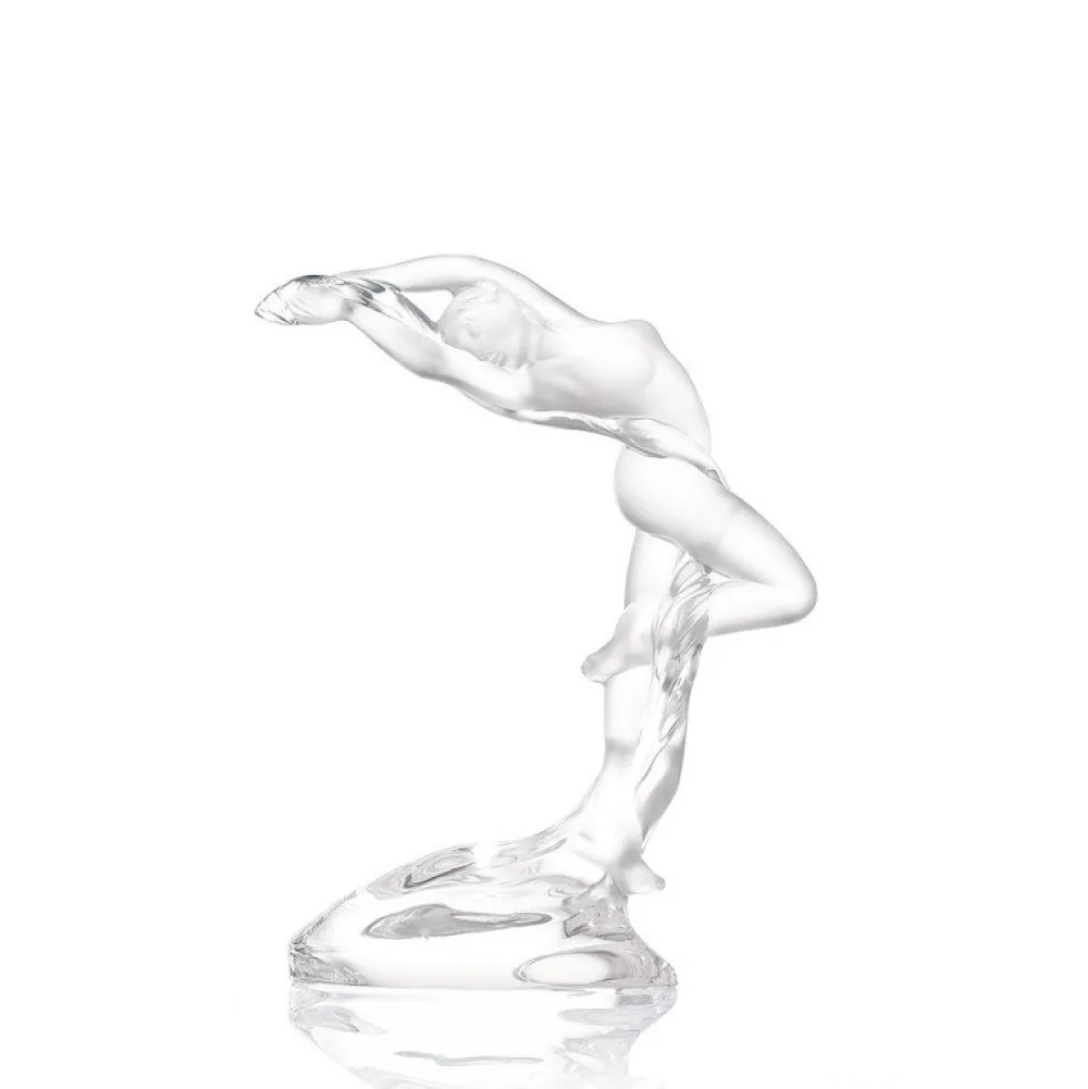 Vessière Cristaux Sculptures Et Figurines|Sculptures Cristal|Sculpture acrobate bras levés Lalique