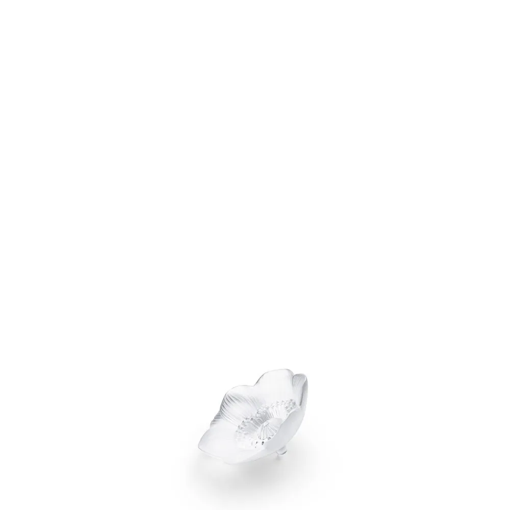 Vessière Cristaux Figurines Miniature Cristal|Sculptures Et Figurines|Sculpture anémone lalique