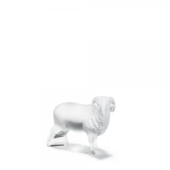 Vessière Cristaux Sculptures Et Figurines|Bestiaire|Sculpture bélier lalique pm