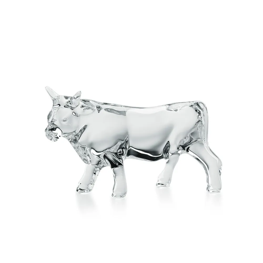 Vessière Cristaux Bestiaire|Décoration|Sculpture buffle zodiaque baccarat