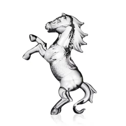 Vessière Cristaux Animaux Cristal|Bestiaire|Sculpture cheval cristal zodiaque chinois