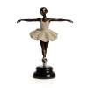 Vessière Cristaux Décoration|Éditions D’Art Cristal|Sculpture danseuse classique bronze & cristaux Swarovski