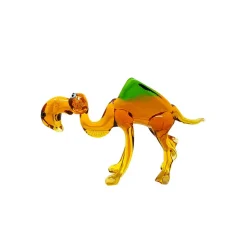 Vessière Cristaux Bestiaire|Animaux Cristal|Sculpture dromadaire humoristique