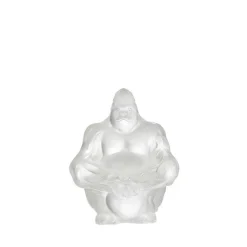 Vessière Cristaux Sculptures Et Figurines|Bestiaire|Sculpture gorille lalique