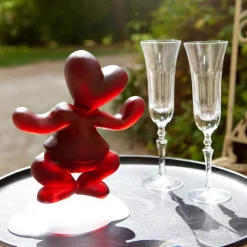 Vessière Cristaux Sculptures Cristal|Editions D’Art|Sculpture mister lover Daum par Faben