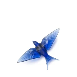 Vessière Cristaux Sculptures Et Figurines|Bestiaire|Sculpture murale hirondelle ailes baissées lalique