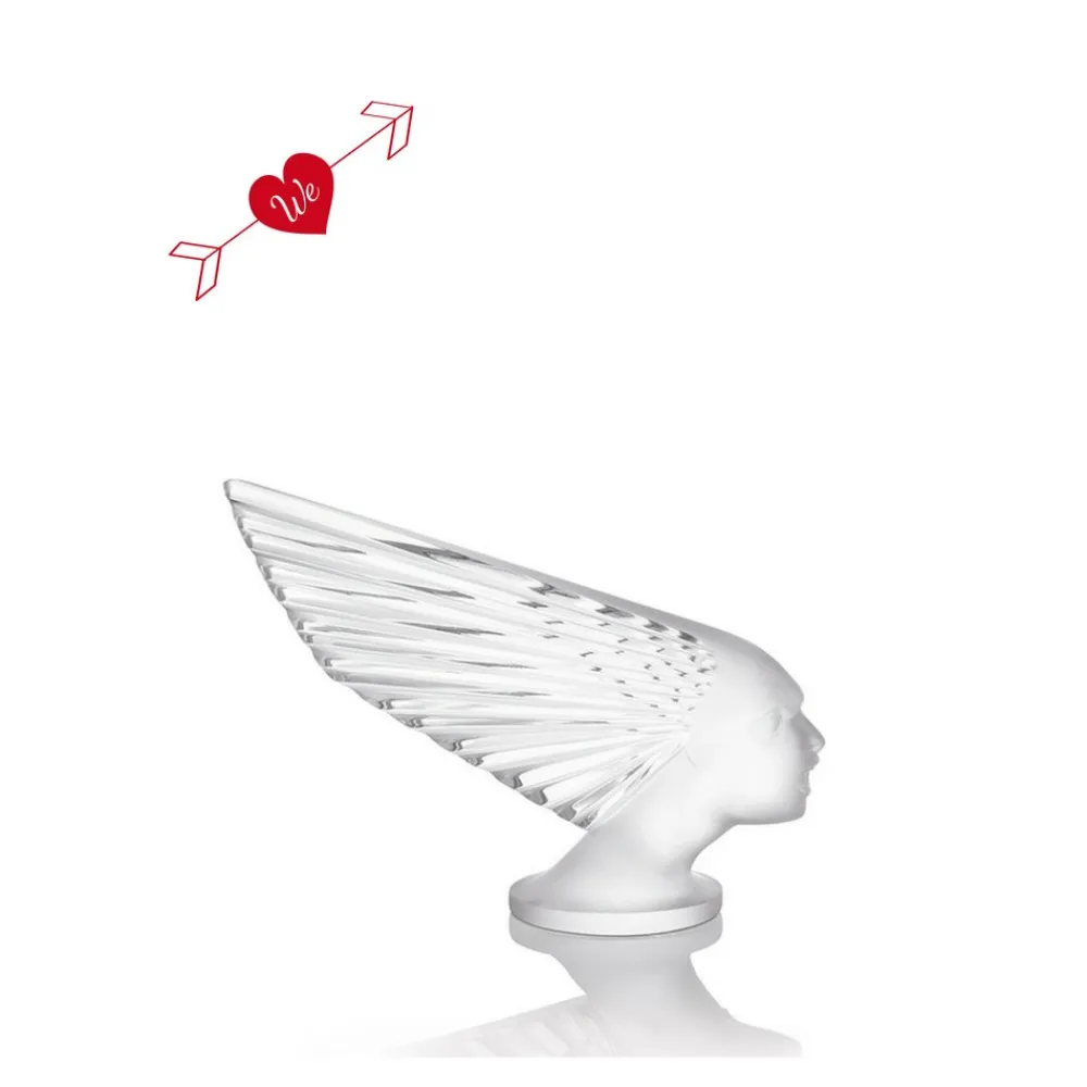 Vessière Cristaux Sculptures Et Figurines|Sculptures Cristal|Sculpture victoire lalique