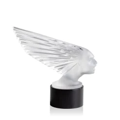 Vessière Cristaux Sculptures Et Figurines|Sculptures Cristal|Sculpture victoire lumineuse « Spirit of the wind » Lalique