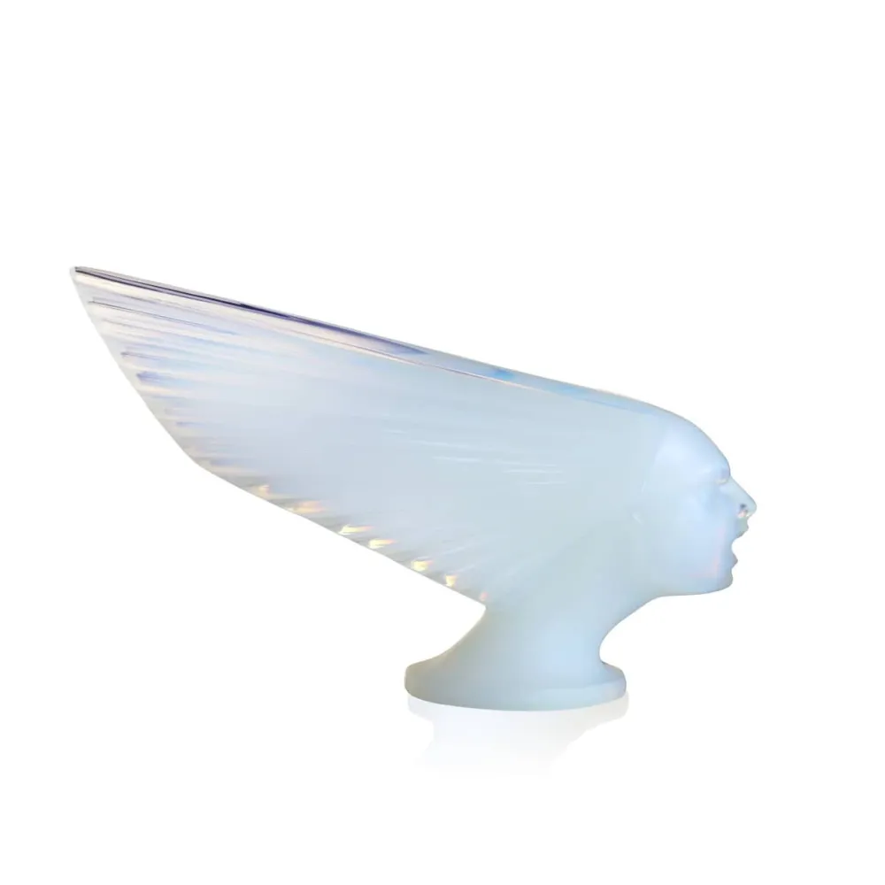 Vessière Cristaux Sculptures Et Figurines|Sulfures Cristal|Sculpture Victoire opale « Spirit of the wind » Lalique