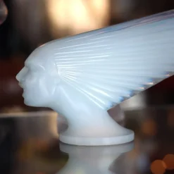 Vessière Cristaux Sculptures Et Figurines|Sulfures Cristal|Sculpture Victoire opale « Spirit of the wind » Lalique