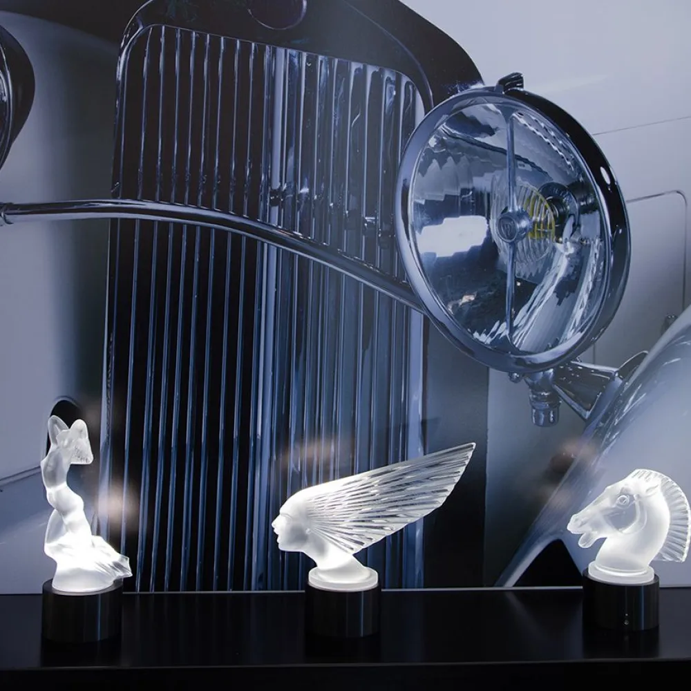 Vessière Cristaux Sculptures Et Figurines|Sculptures Cristal|Sculpture vitesse lumineuse lalique