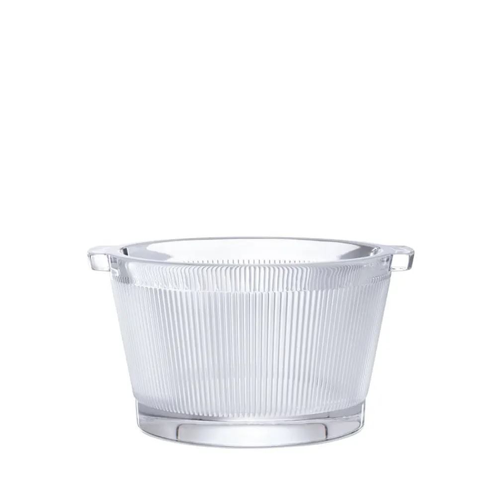 Vessière Cristaux Art De La Table|Accessoires Table Cristal|Seau à glace Wingen Lalique + PINCE À GLACE