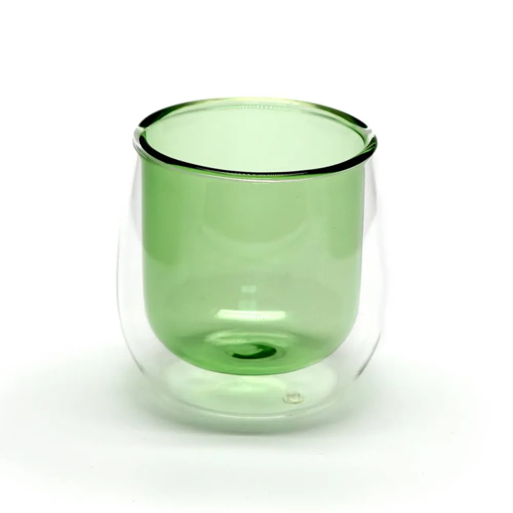 Vessière Cristaux Coffrets Verres Cristal|Verre En Cristal Taillé|Set 2 Café/Thé cristal double paroi