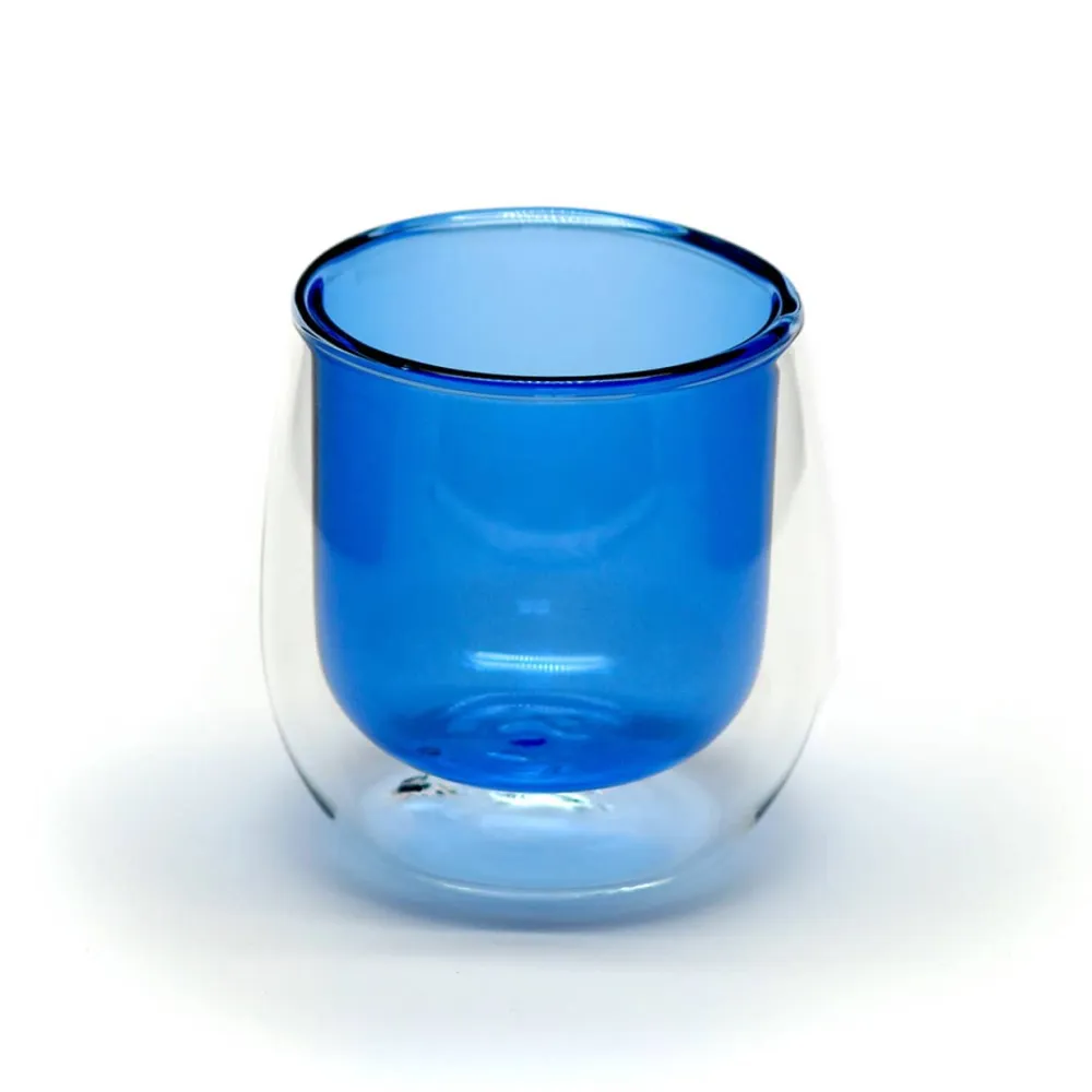 Vessière Cristaux Coffrets Verres Cristal|Verre En Cristal Taillé|Set 2 Café/Thé cristal double paroi