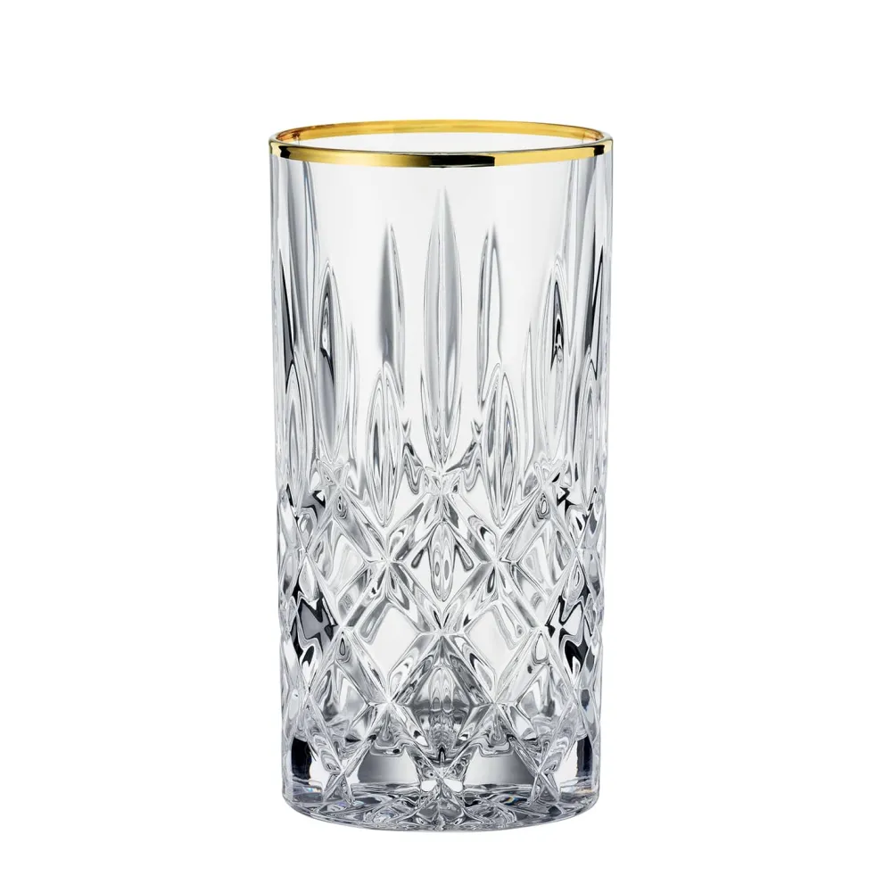Vessière Cristaux Art De La Table|Verre À Eau|Set 4 chopes cristal or noblesse nachtmann