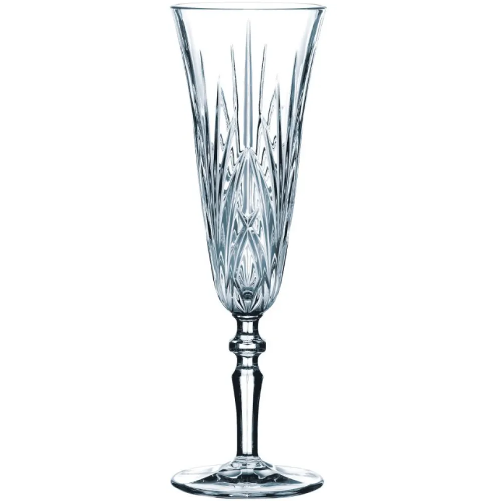 Vessière Cristaux Art De La Table|Verre À Pied|Set 6 Flûtes champagne cristal palais