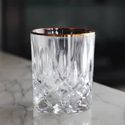 Vessière Cristaux Art De La Table|Verre À Whisky|Set 4 gobelets cristal or noblesse nachtmann