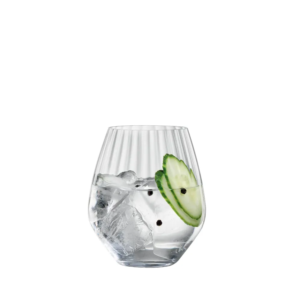 Vessière Cristaux Art De La Table|Verre À Whisky|Set 4 gobelets Gin Tonic Spiegelau