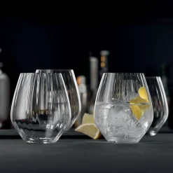 Vessière Cristaux Art De La Table|Verre À Whisky|Set 4 gobelets Gin Tonic Spiegelau