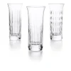Vessière Cristaux Vases|Vases Cristal Clair|Set 3 soliflores flora baccarat