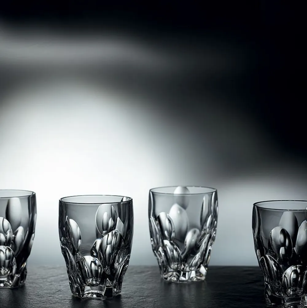 Vessière Cristaux Art De La Table|Verre À Whisky|Set 4 verres à whisky sphere