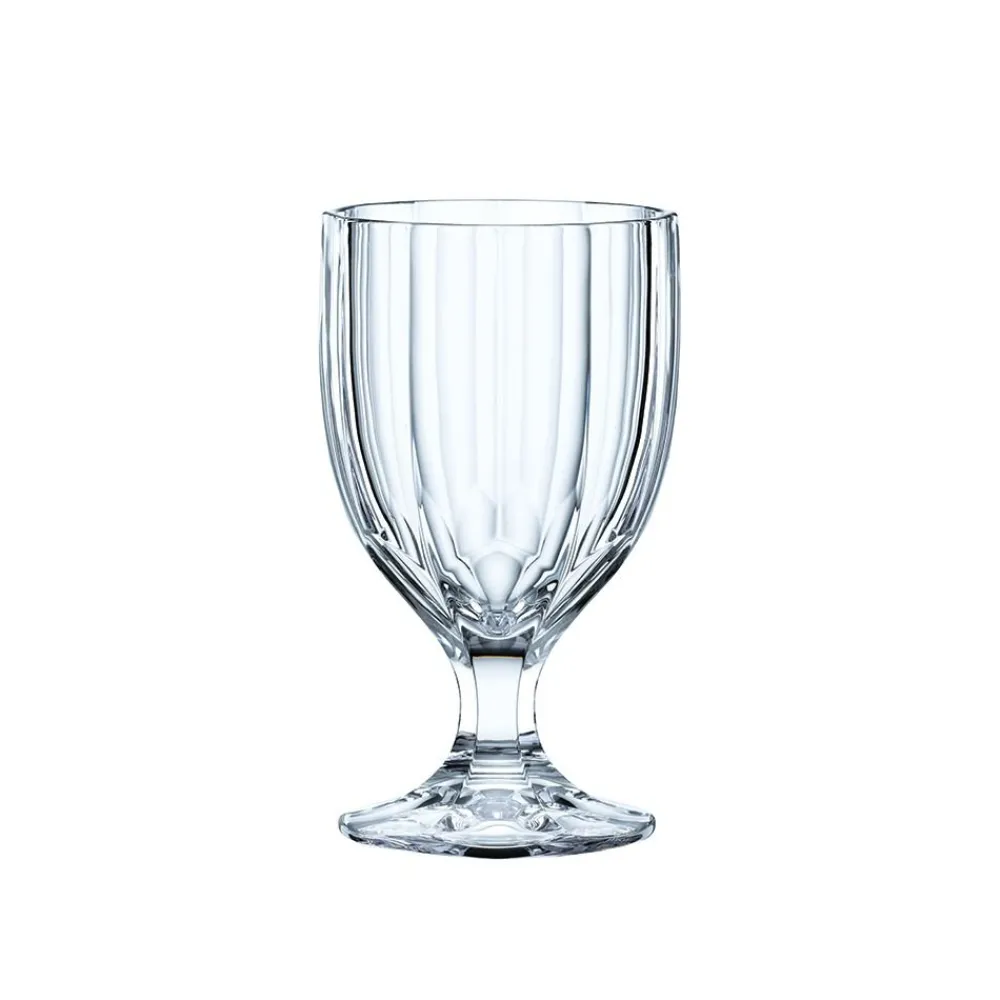 Vessière Cristaux Art De La Table|Verre En Cristal Taillé|Set 4 verres sur pied aspen nachtmann
