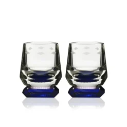 Vessière Cristaux Verre À Whisky|Verre|Set 2 Whimsy bleu verre à whisky Reflections Copenhagen