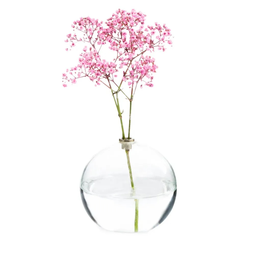 Vessière Cristaux Vases|Vases Cristal Clair|Soliflore minimaliste