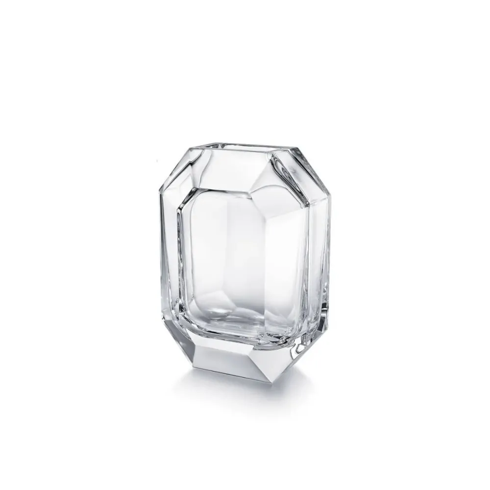 Vessière Cristaux Vases|Vases Cristal Couleur|Soliflore Octogone vase Baccarat