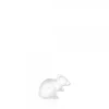 Vessière Cristaux Bestiaire|Sculptures Et Figurines|Souris cristal clair lalique