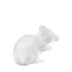 Vessière Cristaux Bestiaire|Sculptures Et Figurines|Souris grand modèle lalique