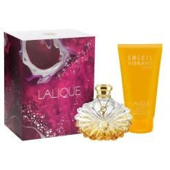 Vessière Cristaux Flacons De Parfum|Parfums Lalique Femme|ST -VALENTIN Coffret Cadeau Parfum Soleil Vibrant Lalique