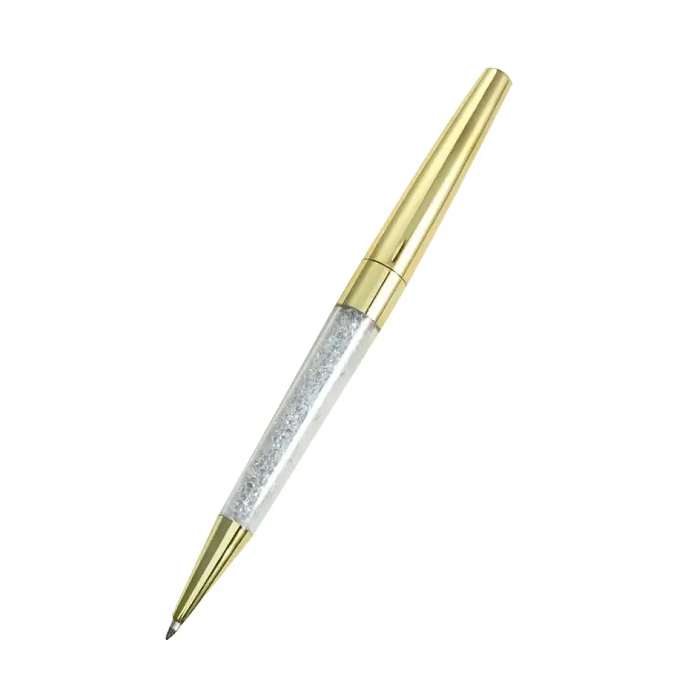 Vessière Cristaux Décoration|Accessoires Cristal|Stylo cristaux et acier inoxydable