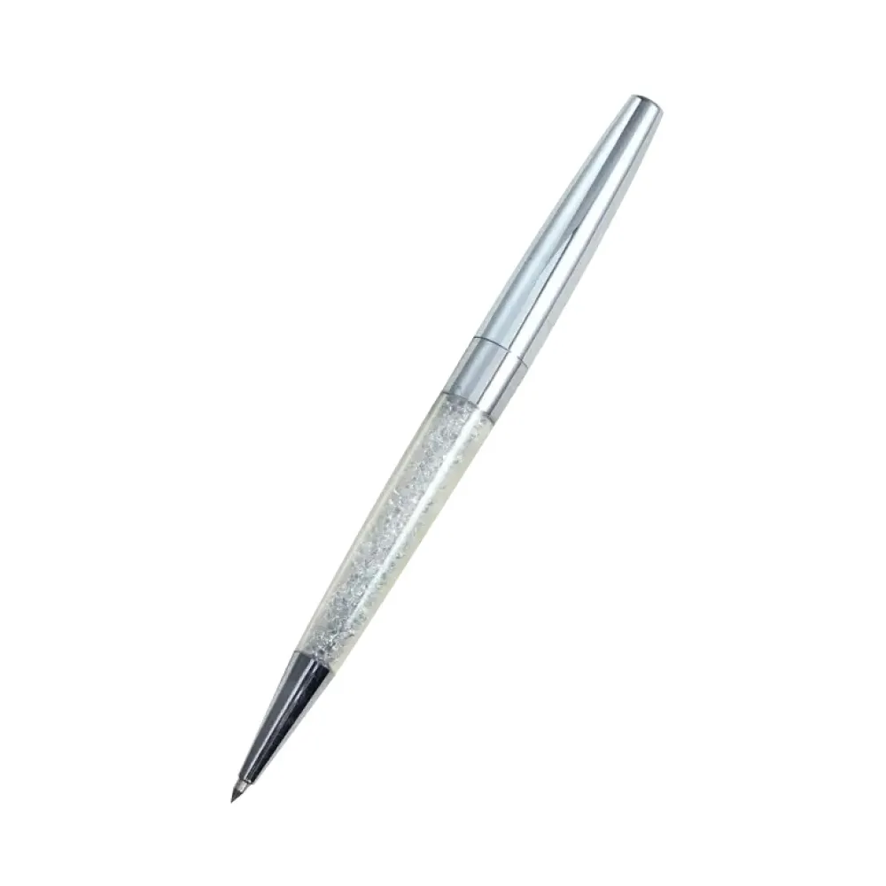 Vessière Cristaux Décoration|Accessoires Cristal|Stylo cristaux et acier inoxydable