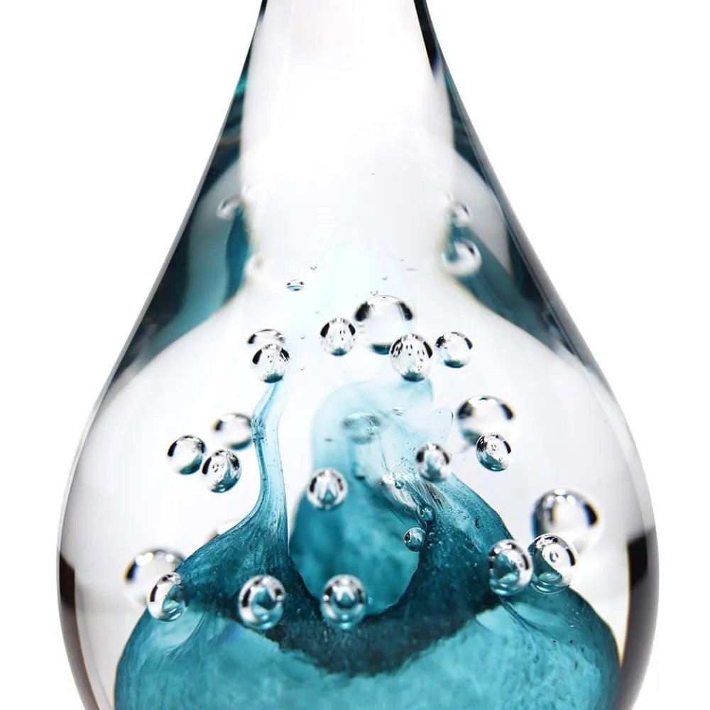Vessière Cristaux Décoration|Sulfures Cristal|Sulfure goutte bulle cristal turquoise