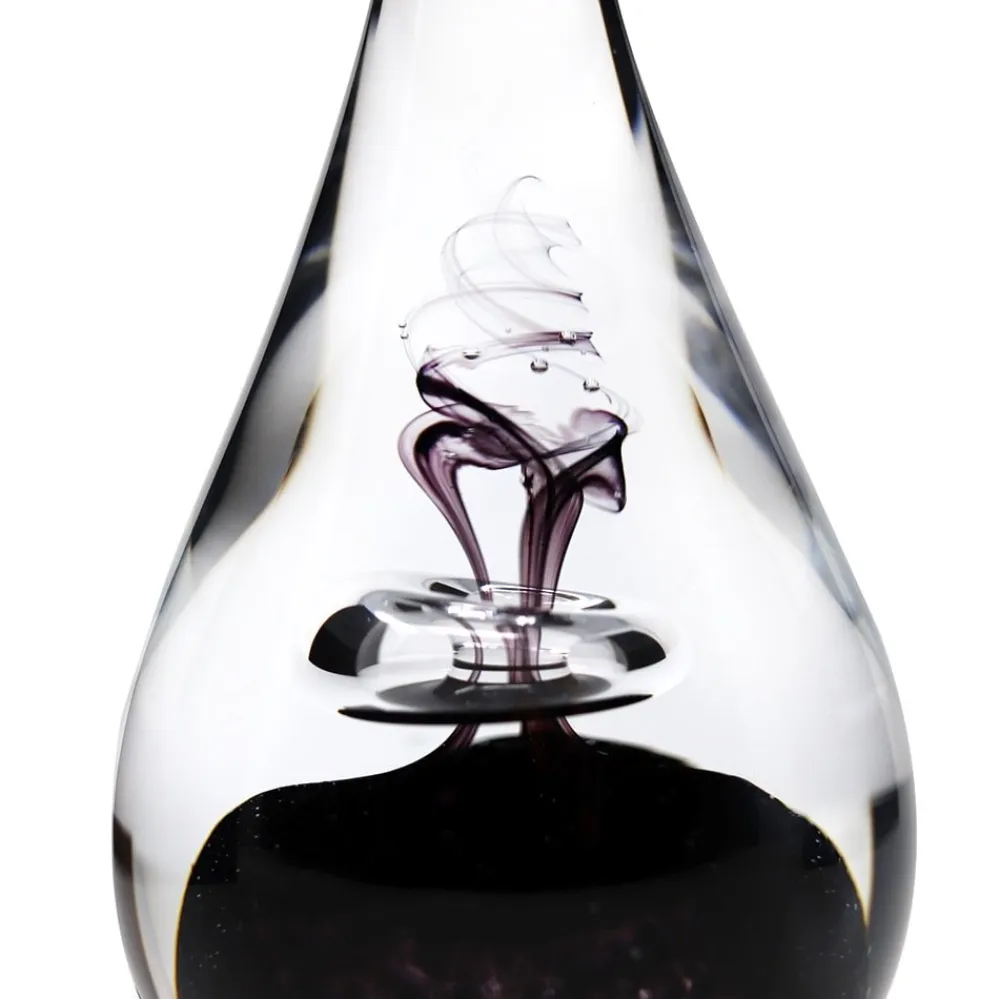 Vessière Cristaux Sulfures, Presse-Papiers|Décoration|Sulfure goutte cristal noir