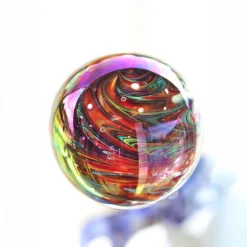 Vessière Cristaux Sulfures, Presse-Papiers|Décoration|Sulfure Spirale Stellaire cristal