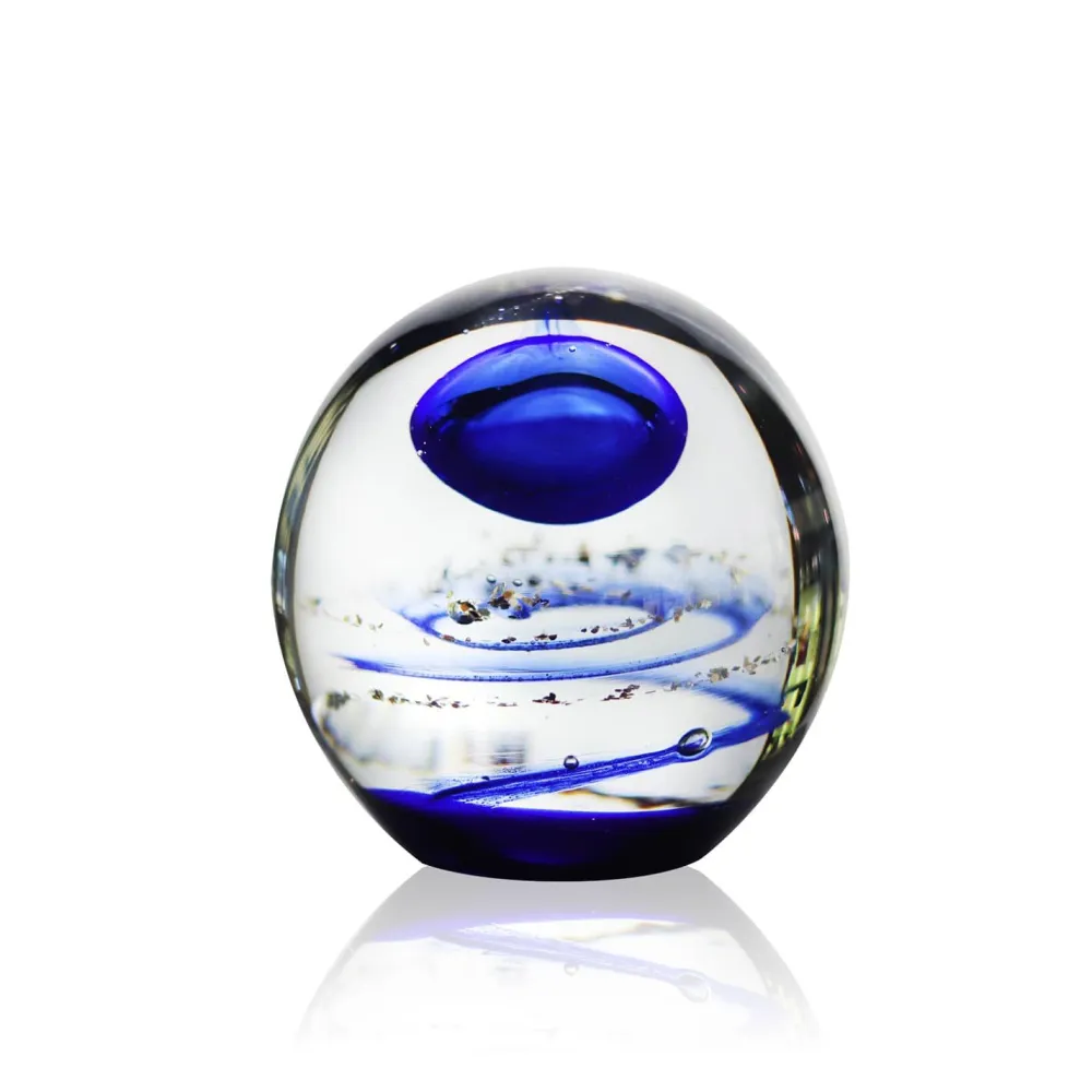 Vessière Cristaux Sulfures Cristal|Sulfures, Presse-Papiers Cristal|Sulfure voie lactée bleu