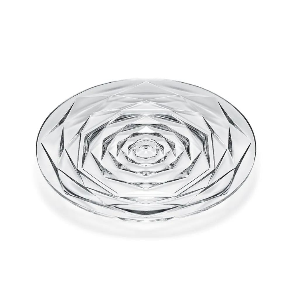 Vessière Cristaux Art De La Table|Assiettes Cristal|Swing assiette baccarat