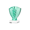 Vessière Cristaux Editions D’Art|Sculptures Cristal|Symbole caducee daum
