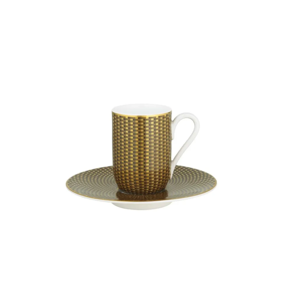 Vessière Cristaux Art De La Table|Assiette Céramique|Tasse expresso 12 cl motif n°1 Trésor Raynaud