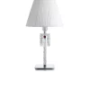 Vessière Cristaux Luminaires|Lampes Cristal|Torch lampe abat-jour blanc baccarat