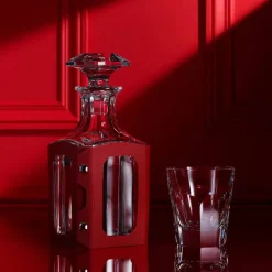 Vessière Cristaux Art De La Table|Carafes Cristal Taillé|Étui À Carafe Octogone Baccarat
