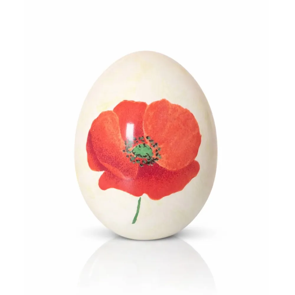 Vessière Cristaux Lunéville|Œuf coquelicot faïence de Lunéville