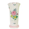 Vessière Cristaux Lunéville|Vase à côtes GM Louis XV Reverbère Lunéville